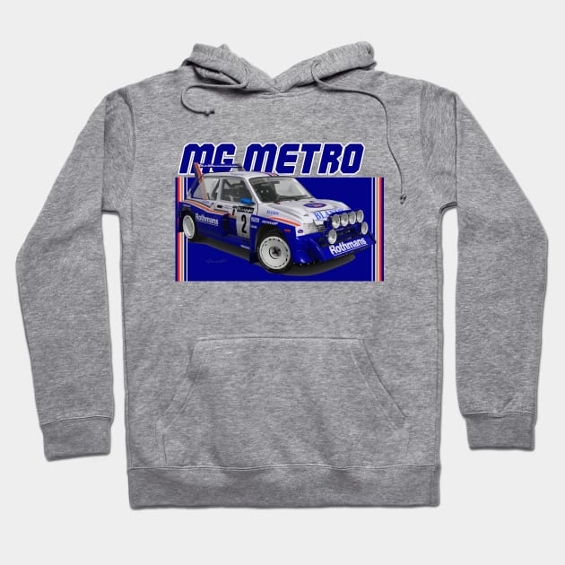 MG Metro Rothmans Hoodie by PjesusArt